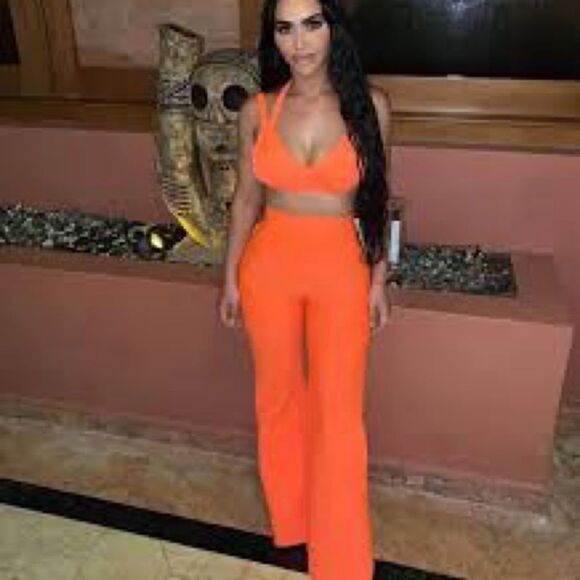 Tiger Mist Sylvia Top Bralette Orange - Picture 3 of 3